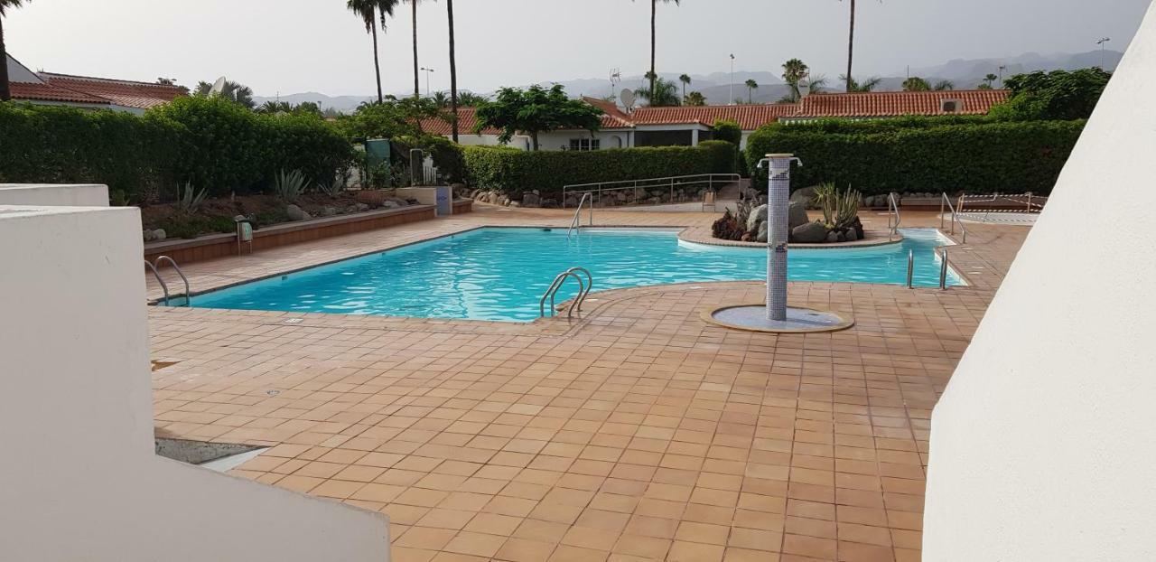 Pool & Wifi Free Shared Flat Private Room By Ocean Park Maspalomas  Eksteriør billede