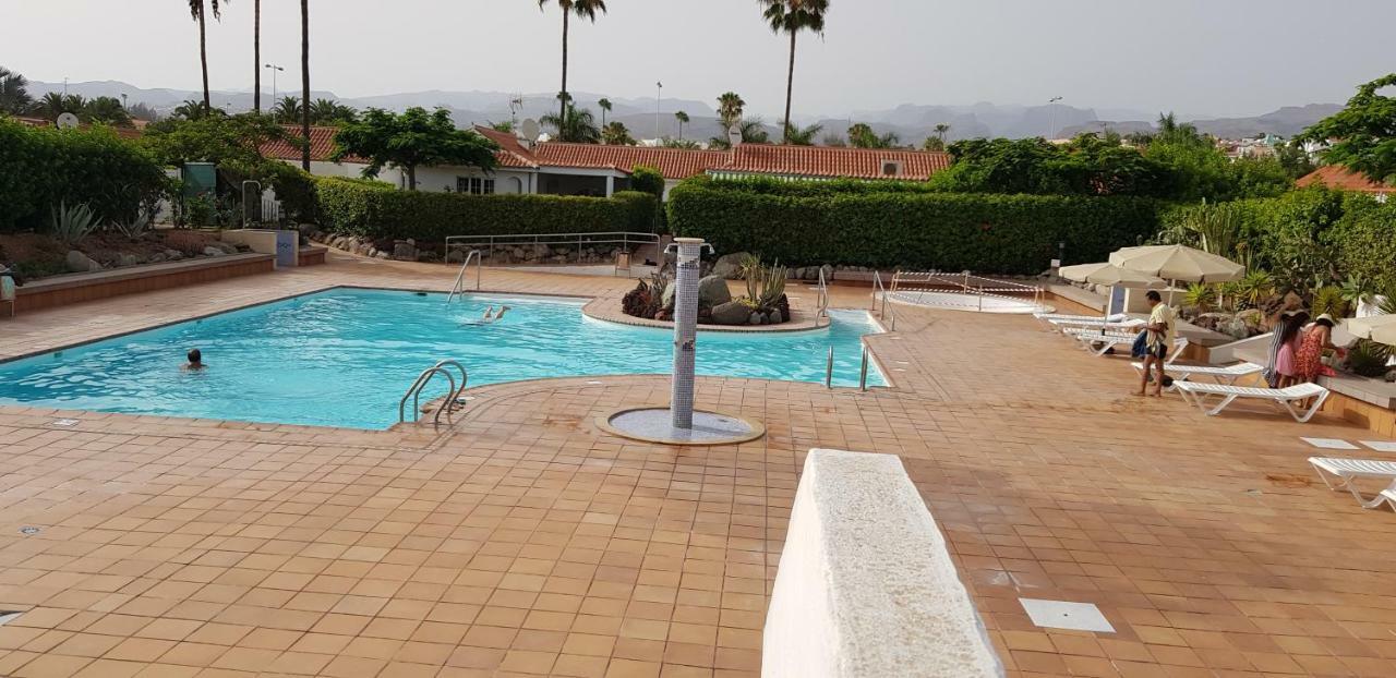 Pool & Wifi Free Shared Flat Private Room By Ocean Park Maspalomas  Eksteriør billede